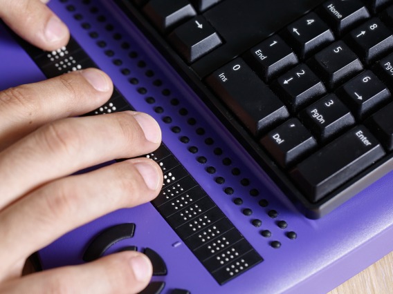 Braille keyboard 
